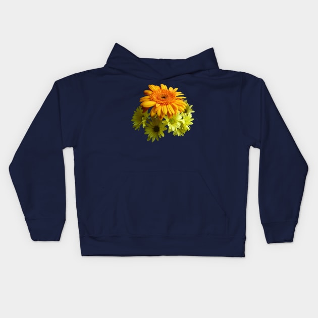 Daisies Kids Hoodie by SusanSavad